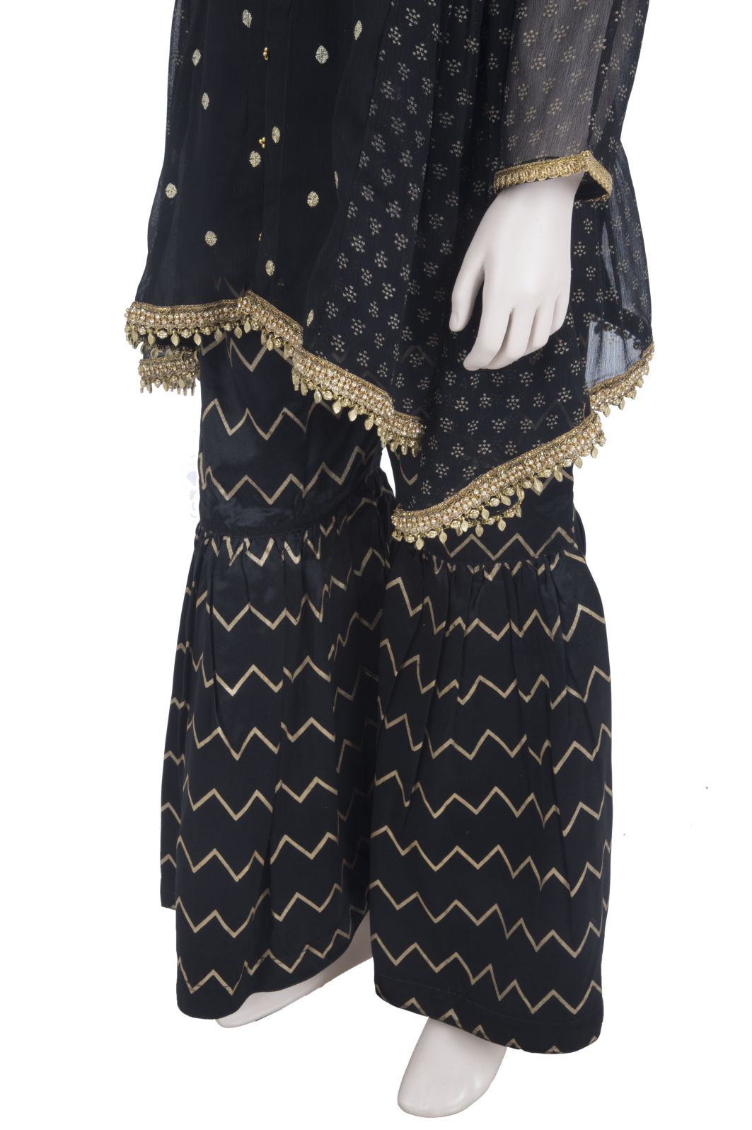 Komal's Girls Formal Embroidered 3PC Suit