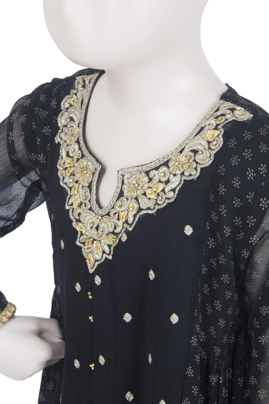 Komal's Girls Formal Embroidered 3PC Suit