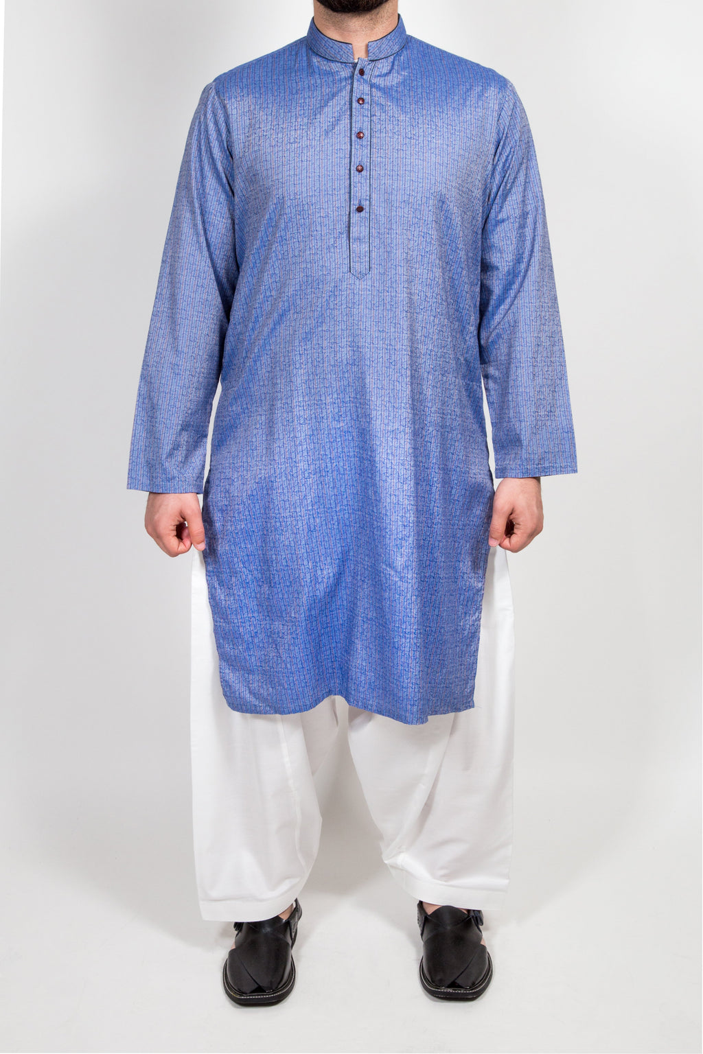 Komal's FSK-2488C Striped Kurta