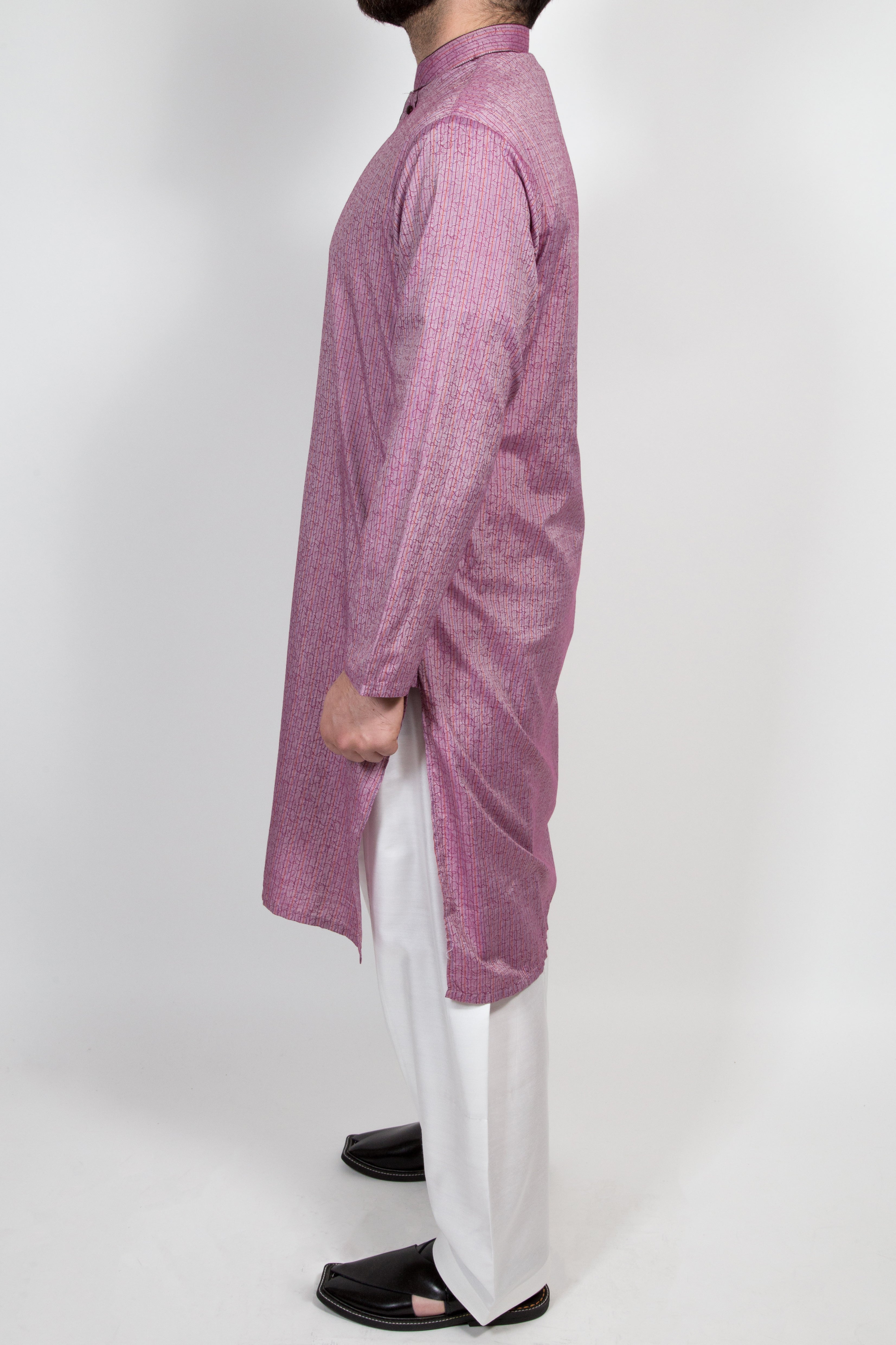 Komal's FSK-2488B Striped Kurta