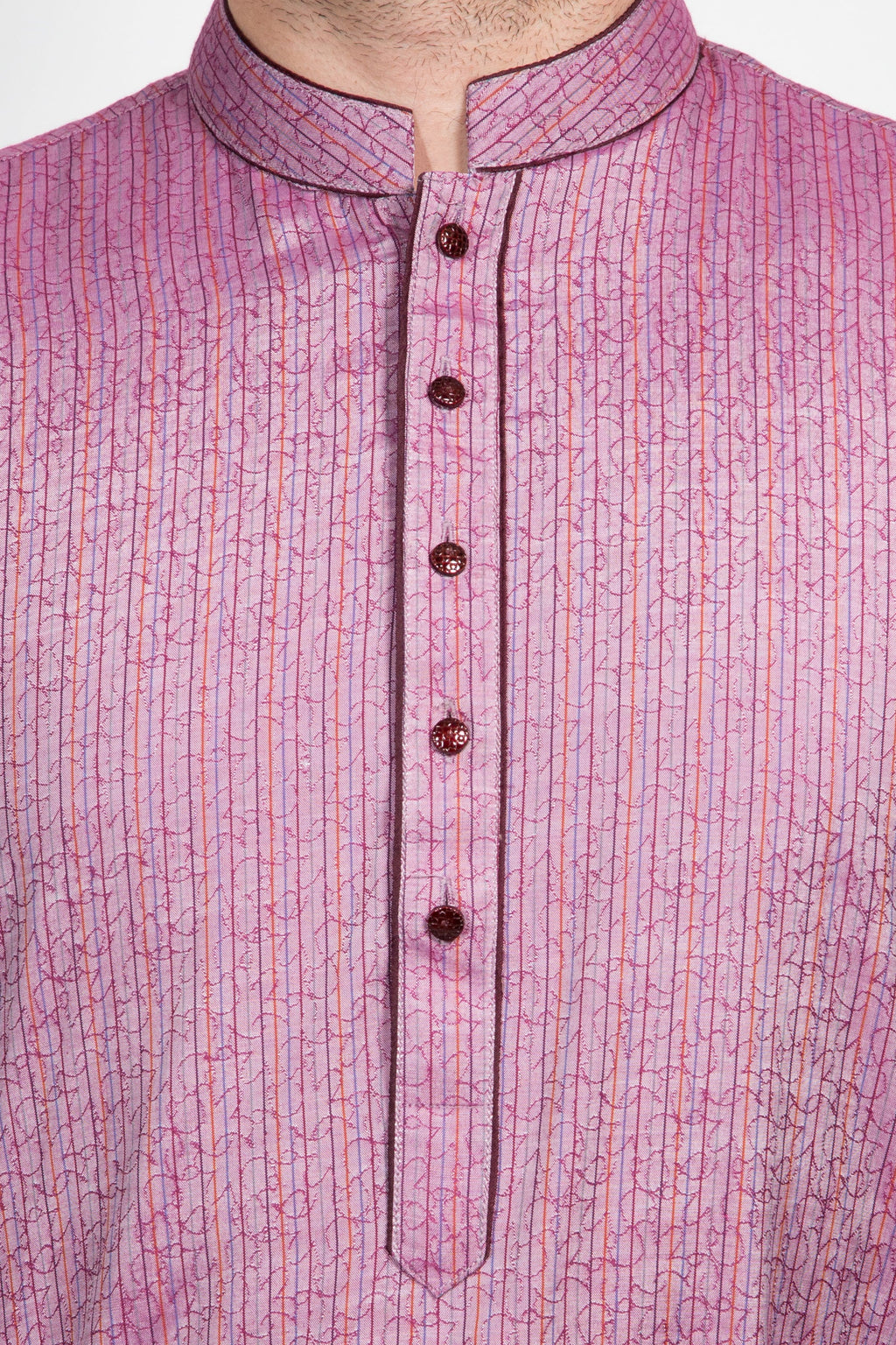 Komal's FSK-2488B Striped Kurta