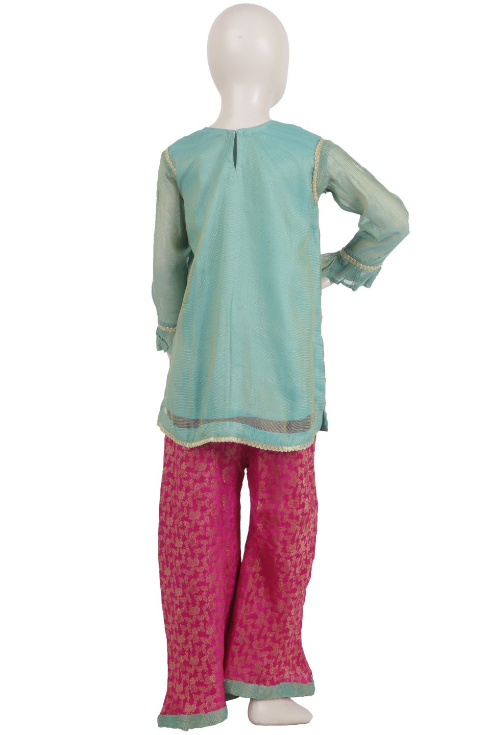 Komal's Girls Formal Embroidered 3PC Suit