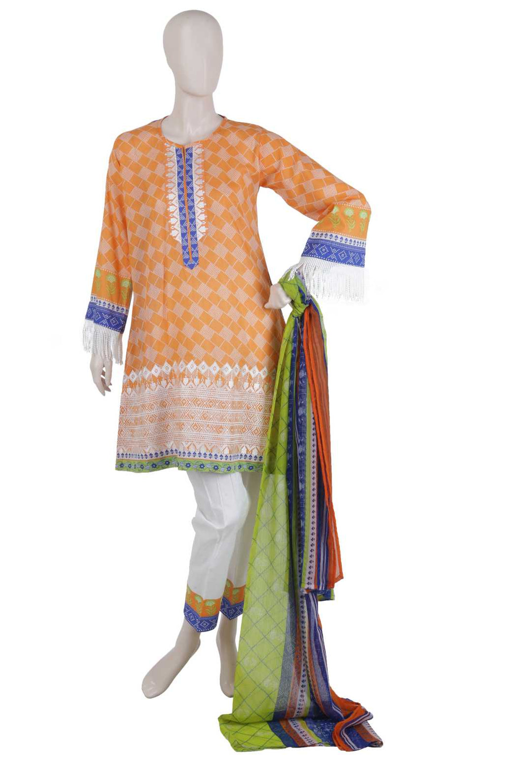 Komal's Women's Embroidered 3PC Suit