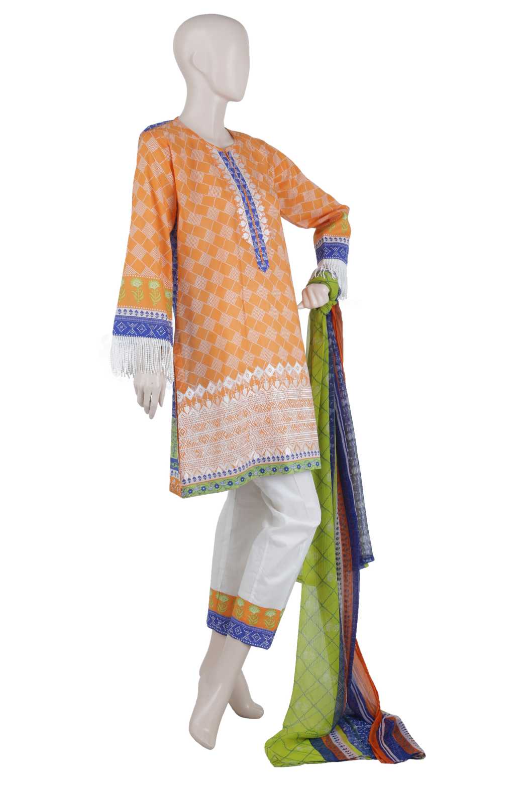 Komal's Women's Embroidered 3PC Suit