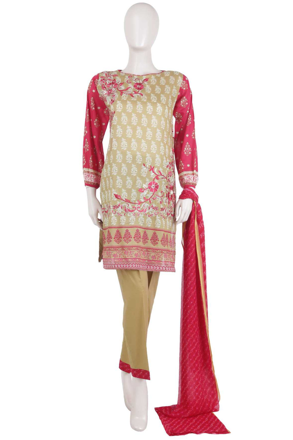 Komal's Women's Embroidered 3PC Suit