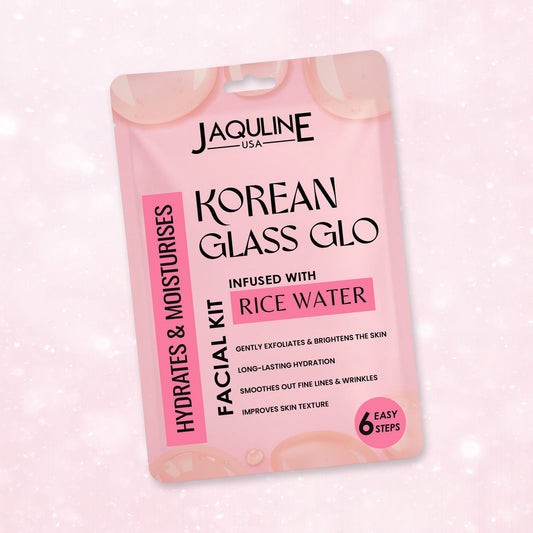 Jaquline USA Korean Glass GLO Facial Kit Glass Skin Glow & Improves Skin Texture (42 g)