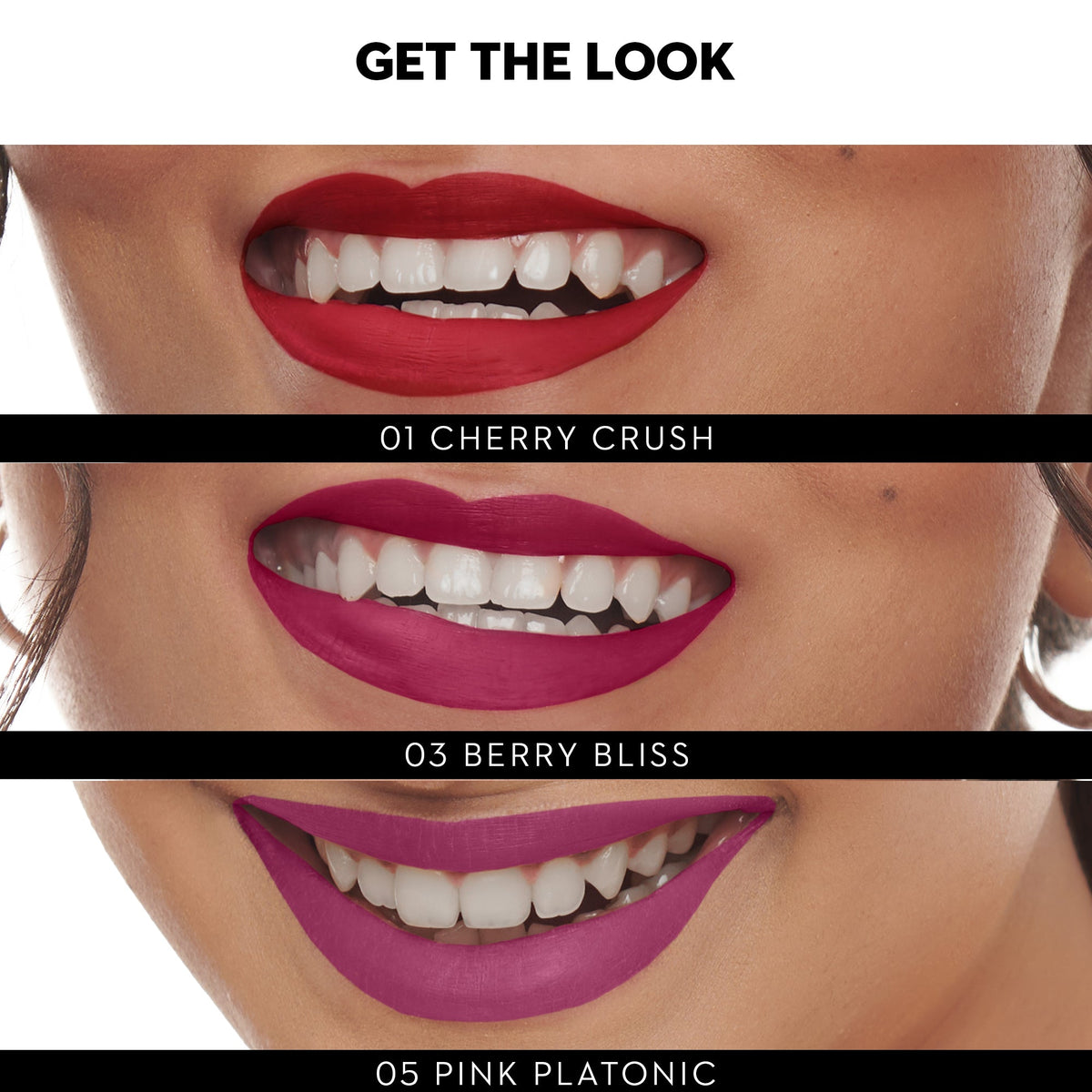 La La Love 18HR Liquid Lipstick Set (Pack Of 3)