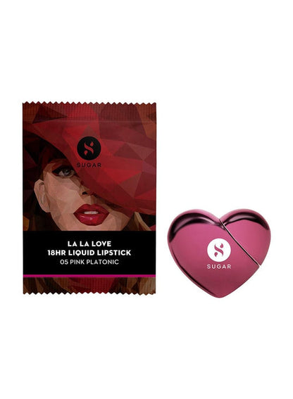 Limited-Edition La La Love 18HR Liquid Lipstick (05 Pink Platonic)