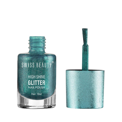 High Shine Glitter Nail Polish