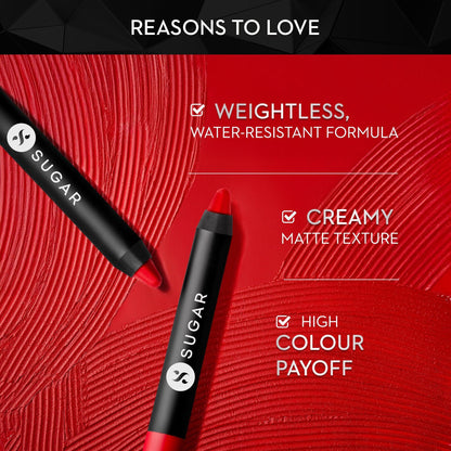 Matte As Hell Crayon Lipstick (TOI)