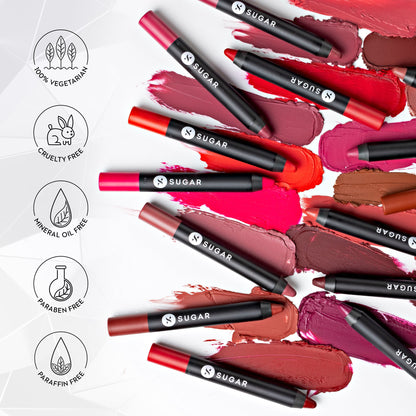 Matte As Hell Crayon Lipstick (TOI)