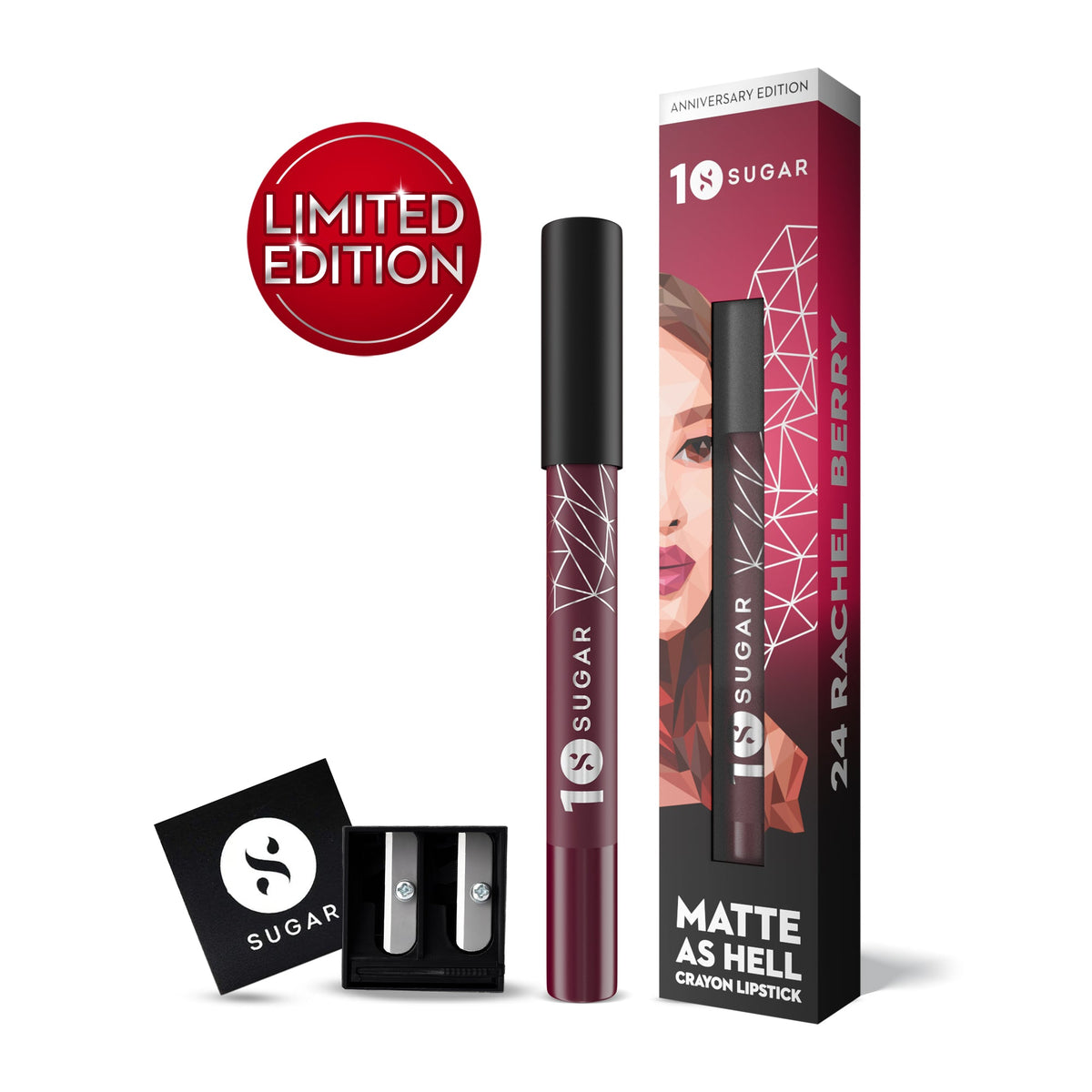 Matte As Hell Crayon Lipstick (Anniversary Edition)