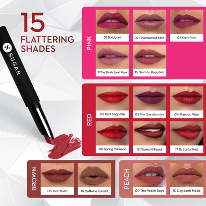 Matte Attack Transferproof Lipstick