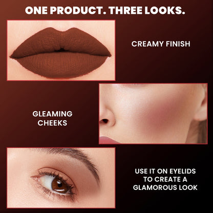 Jaquline USA Pout Perfect Lip Souffle, long lasting Liquid Lipstick, Matte Finish & Smooth Texture, Transfer Proof & Enriched