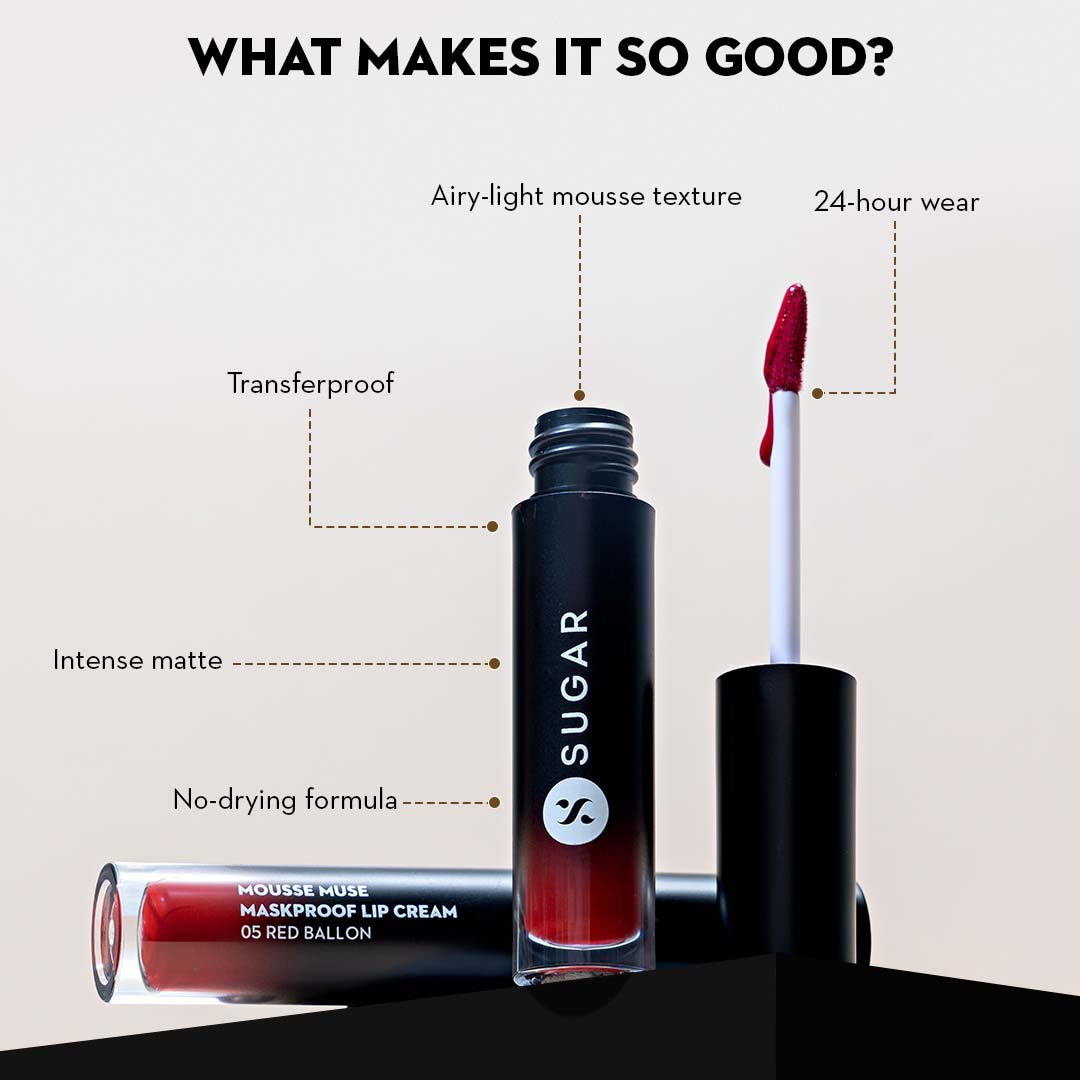 Mousse Muse Lip Cream (03 Red Square)