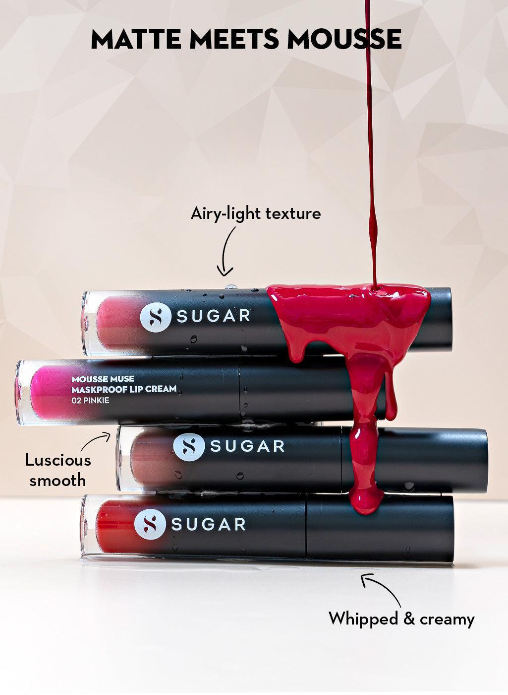 Mousse Muse Maskproof Lip Cream (04 Water Lillies)