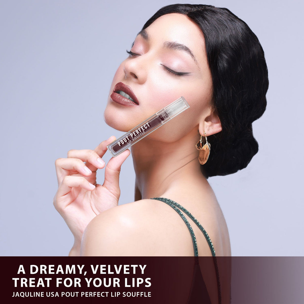 Jaquline USA Pout Perfect Lip Souffle, long lasting Liquid Lipstick, Matte Finish & Smooth Texture, Transfer Proof & Enriched