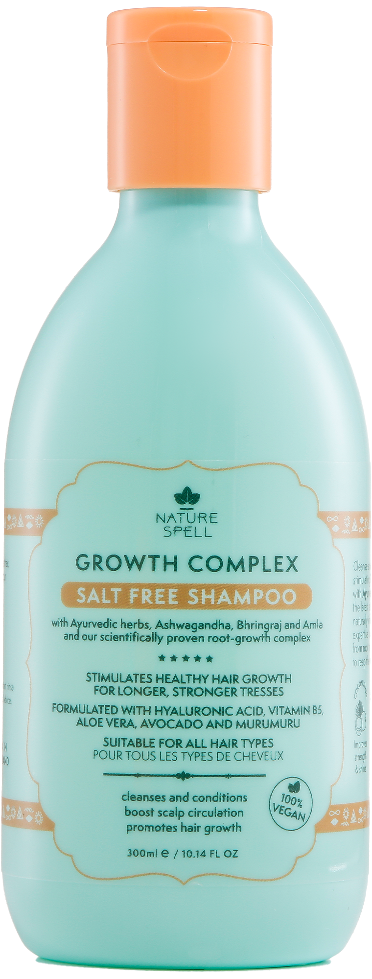 NATURE SPELL - GROWTH COMPLEX SALT FREE SHAMPOO 300ML