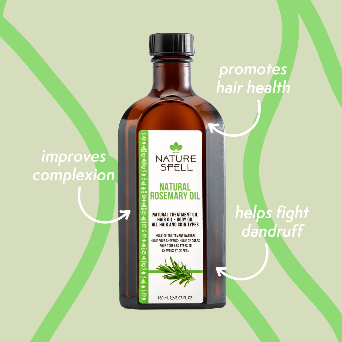 NATURE SPELL - NATURAL OIL ROSEMARY 150ML