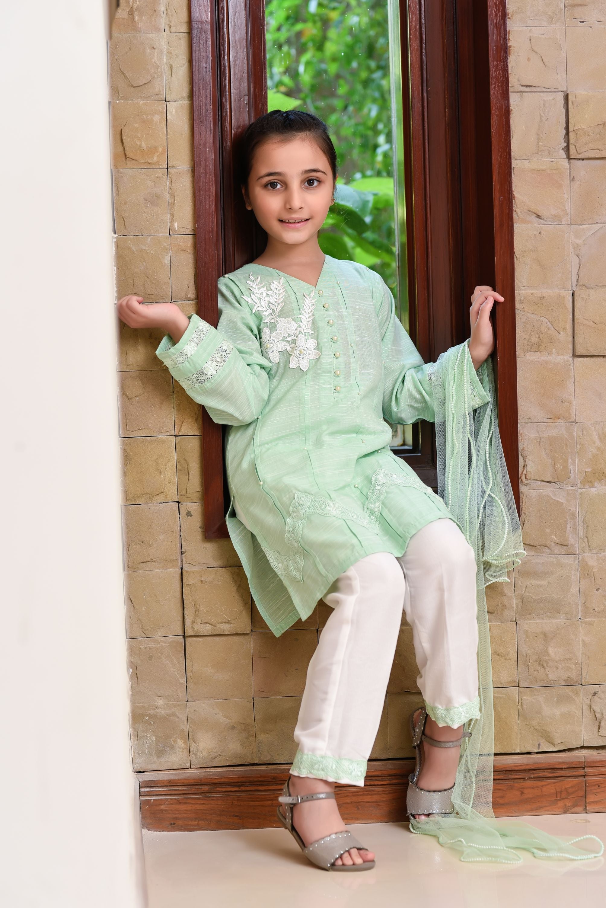 Komal's Girl's 3PC Suit