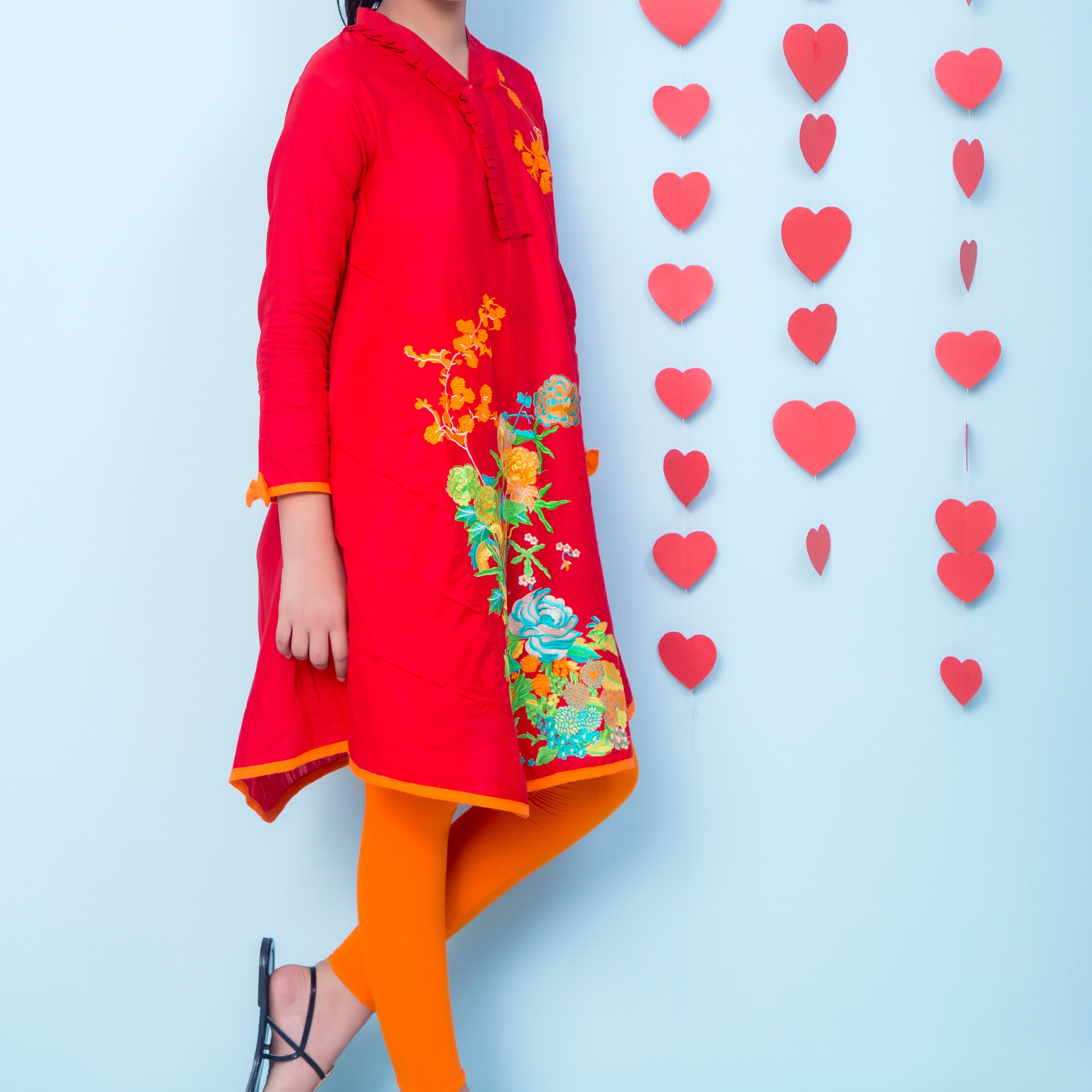 Komal's OFK-563 Girls Formal Kurti