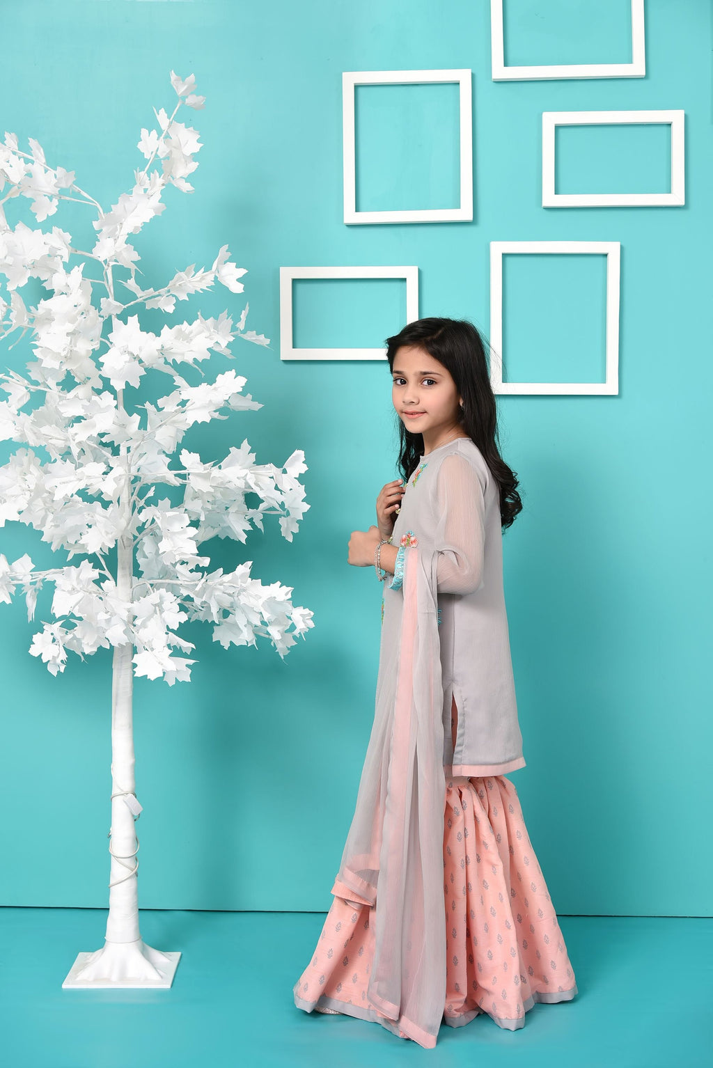 Komal's Girl's 3PC Suit