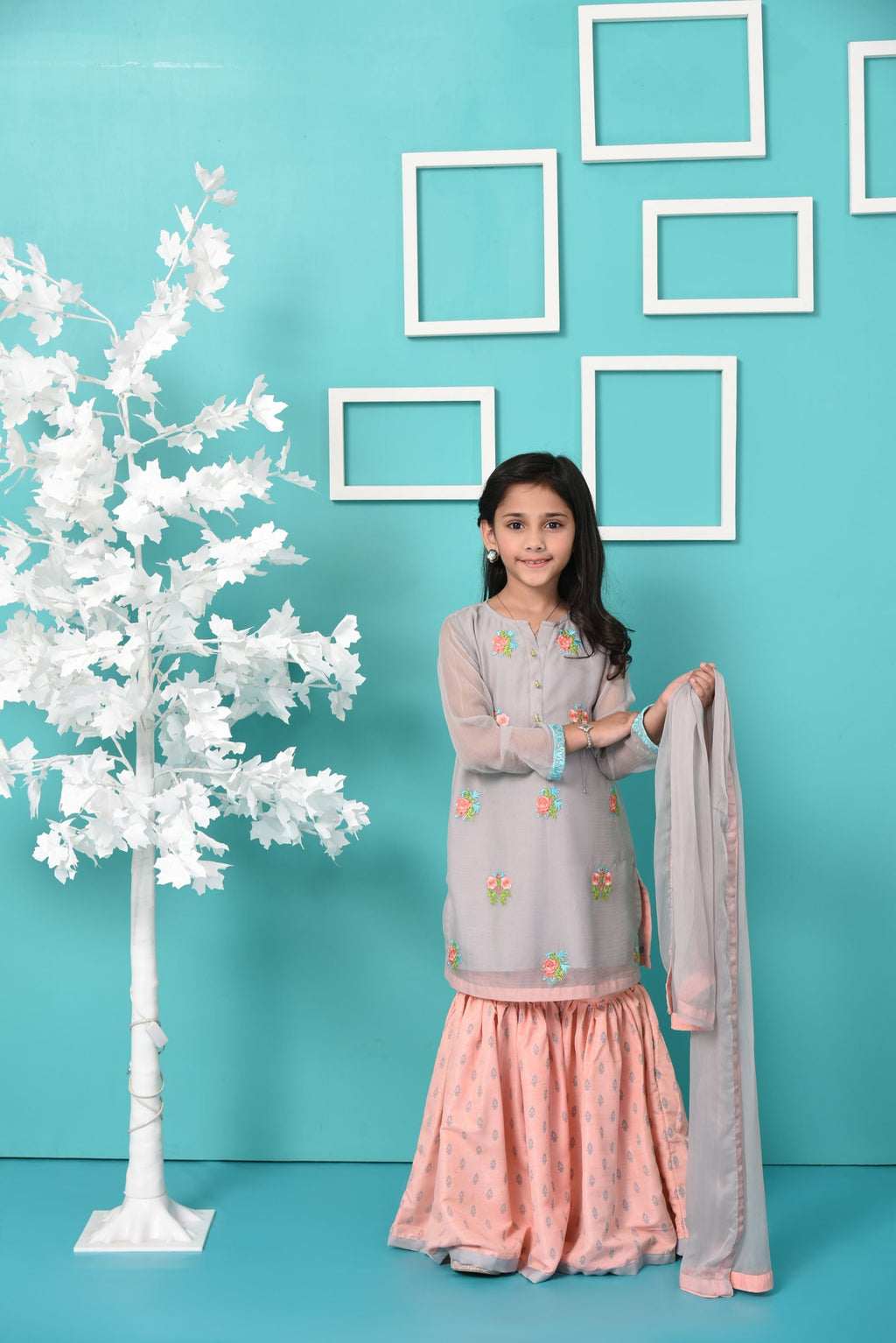Komal's Girl's 3PC Suit