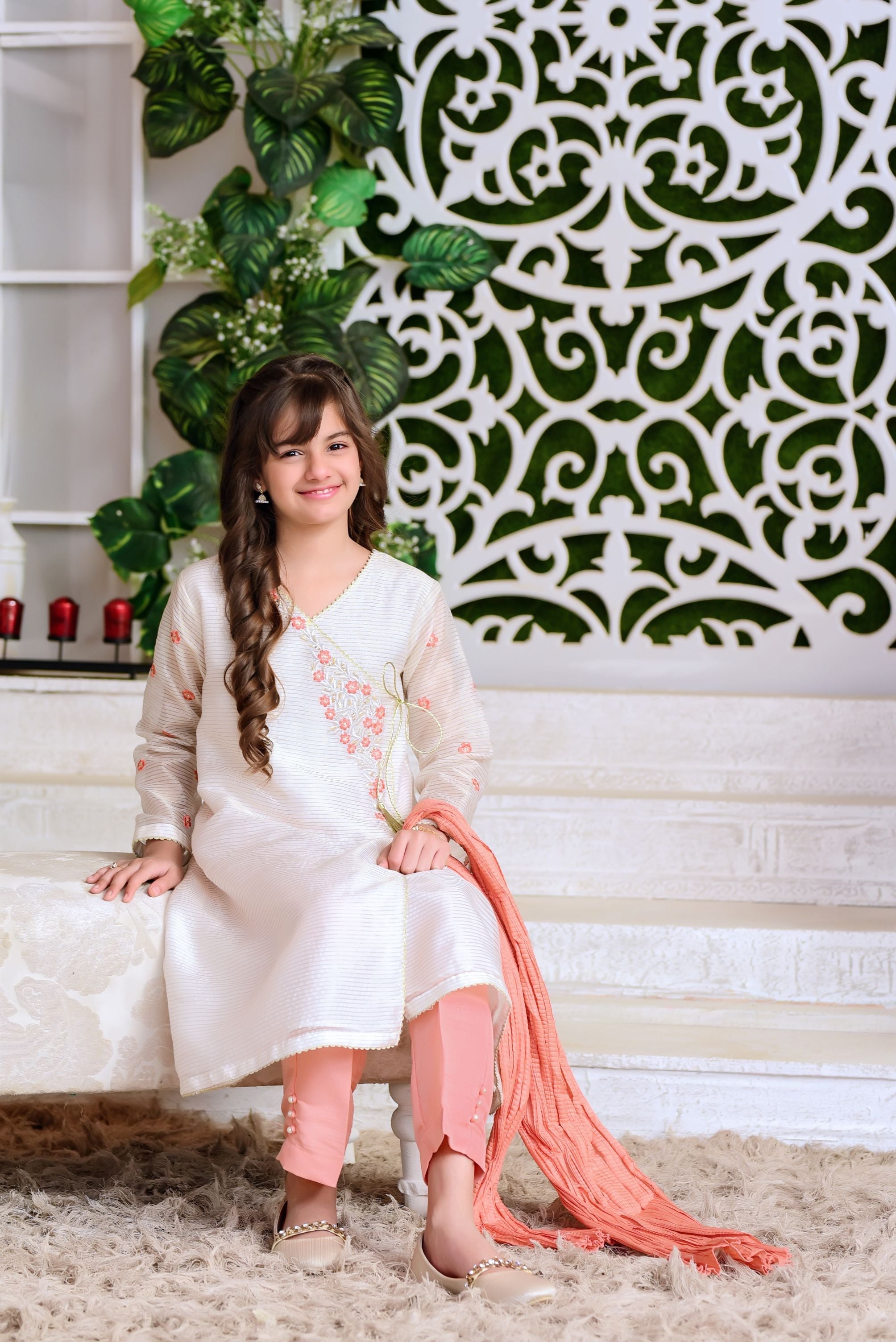 Komal's Girl's 3PC Suit