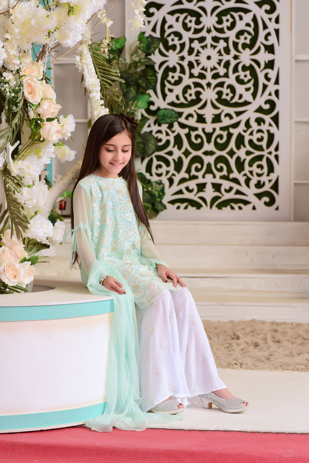 Komal's Girl's 3PC Suit