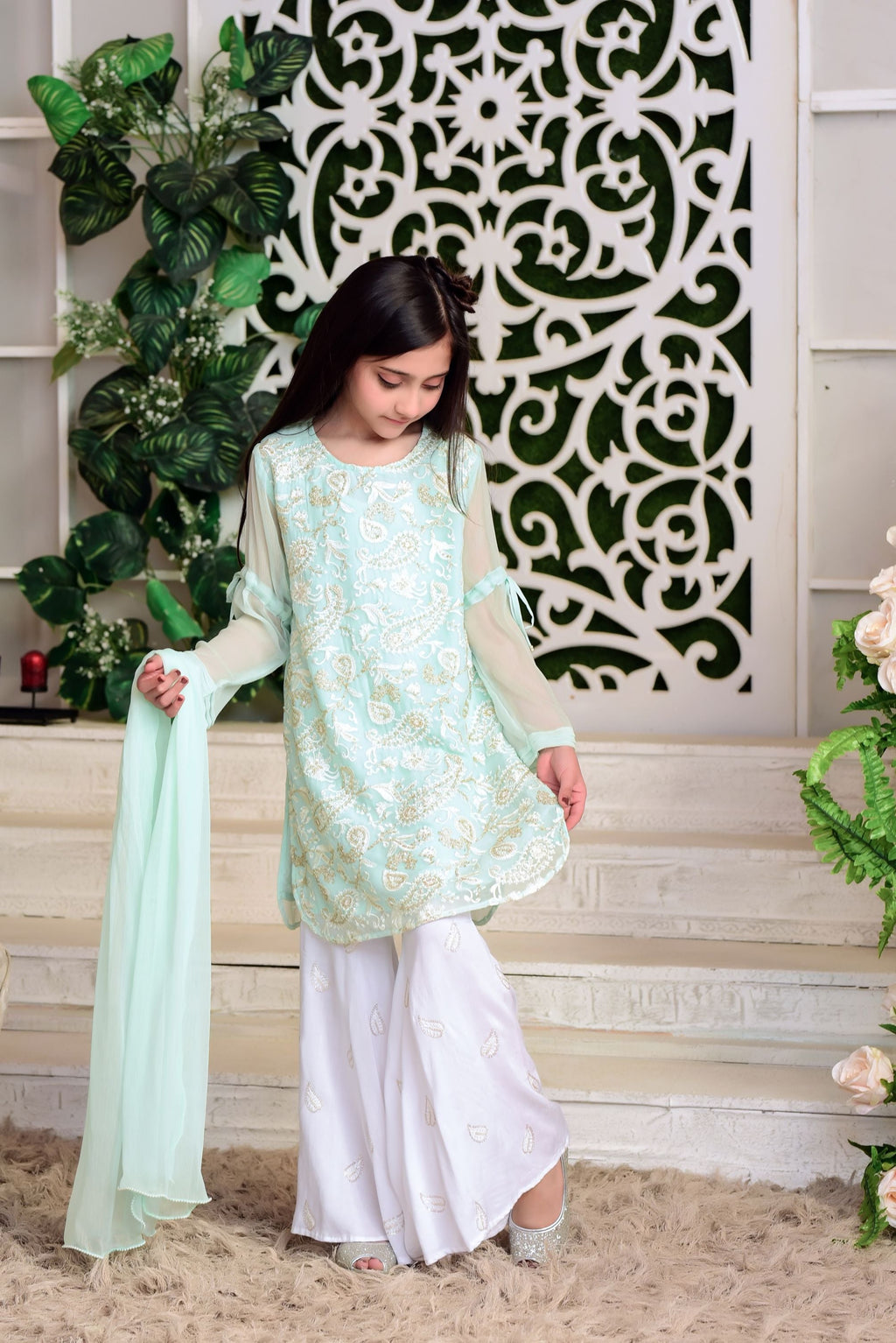 Komal's Girl's 3PC Suit