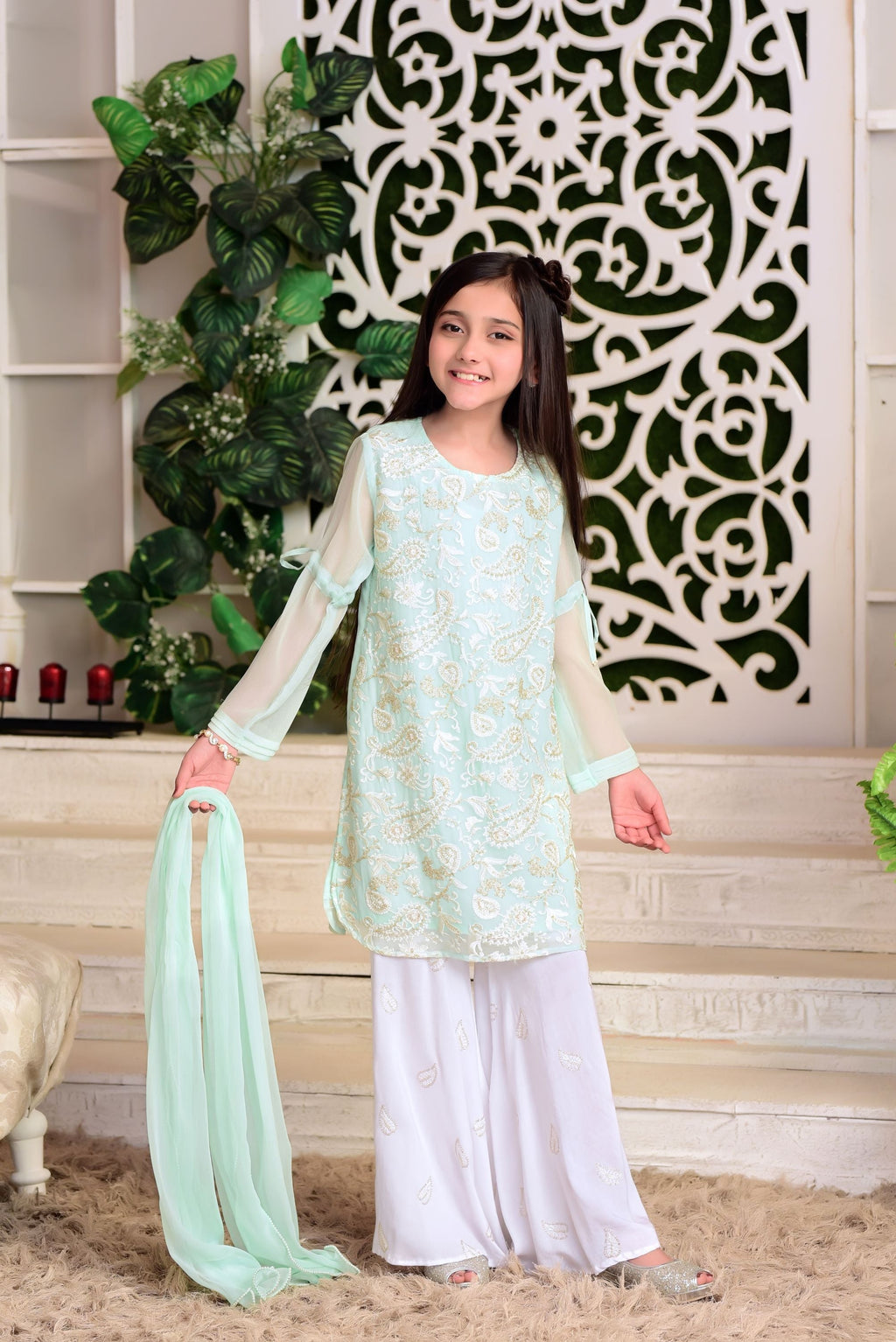 Komal's Girl's 3PC Suit