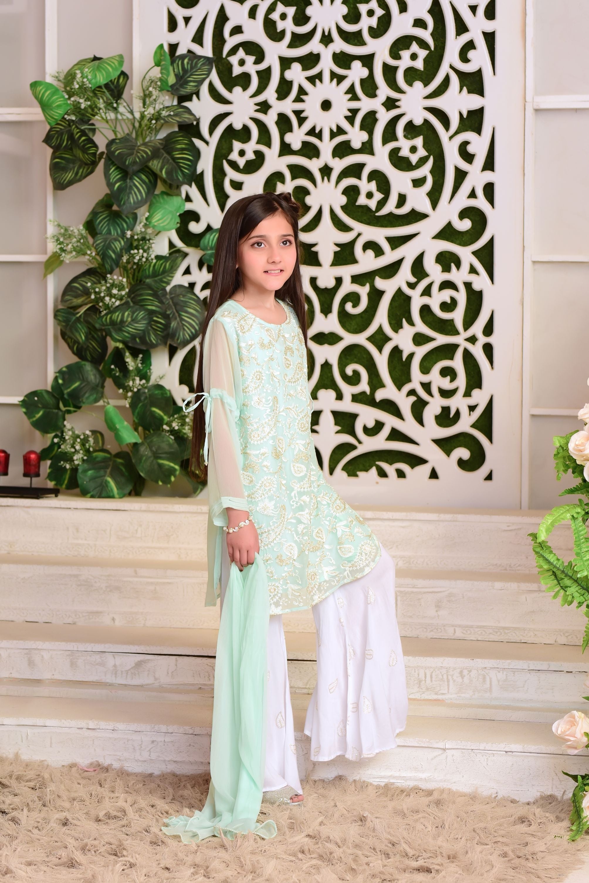 Komal's Girl's 3PC Suit