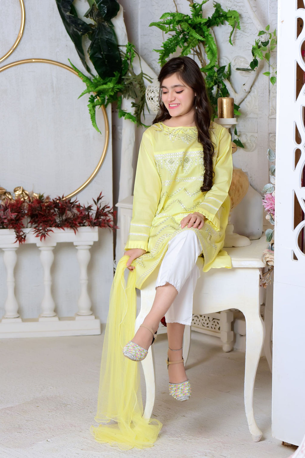 Komal's Girl's 3PC Suit