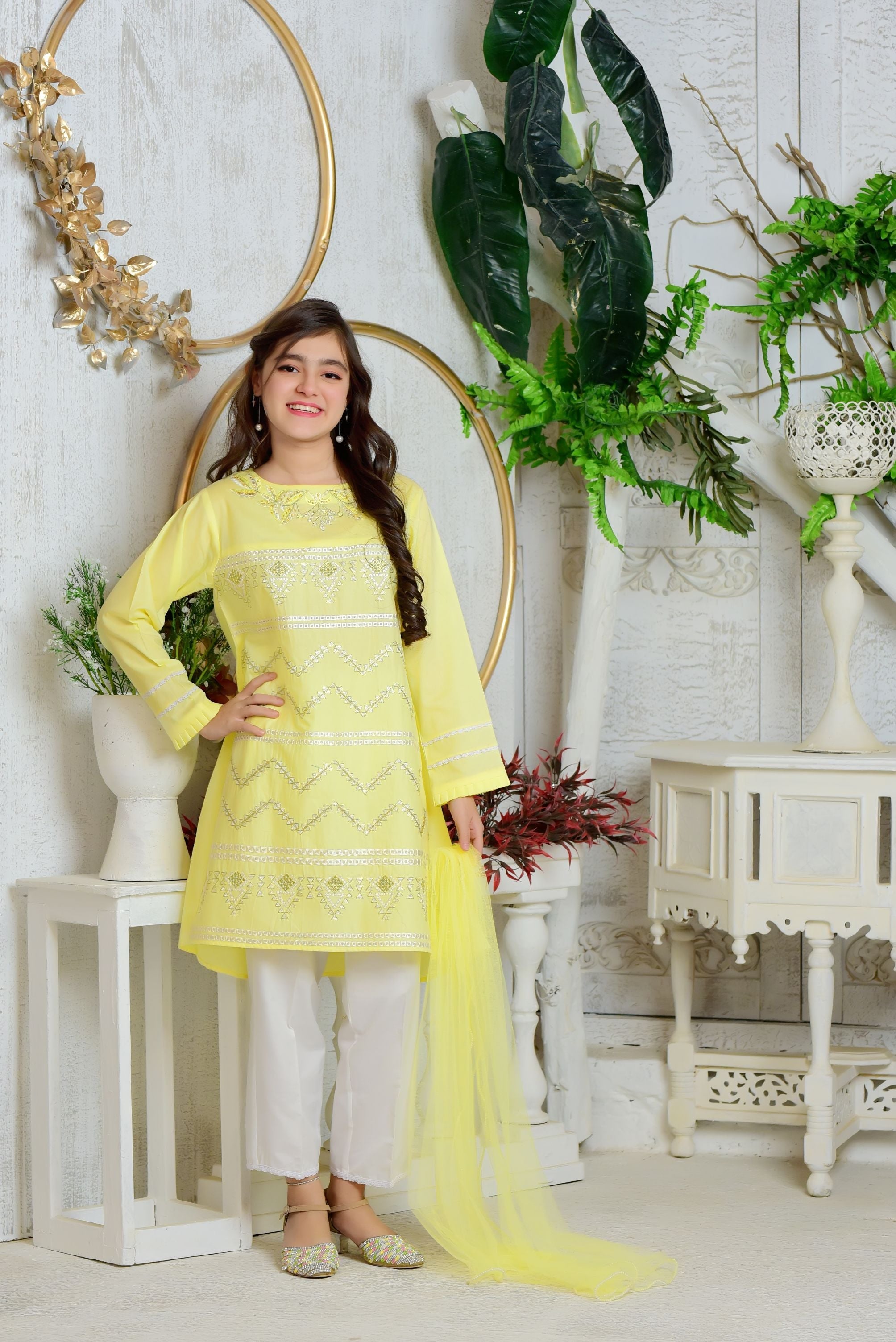 Komal's Girl's 3PC Suit
