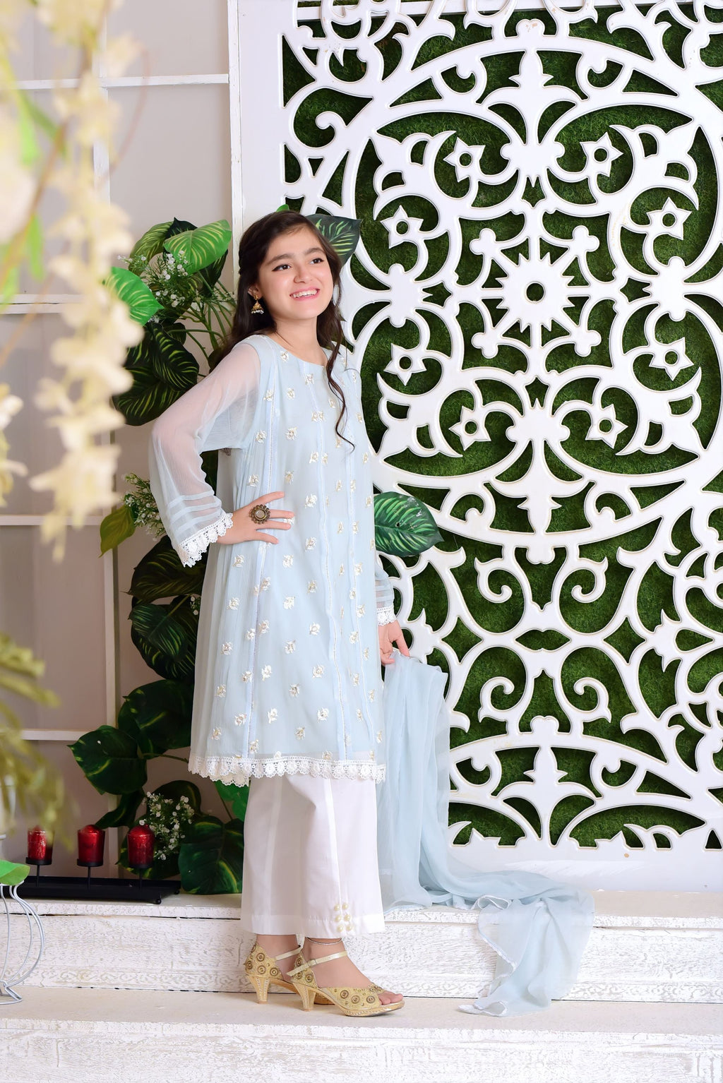 Komal's Girl's 3PC Suit