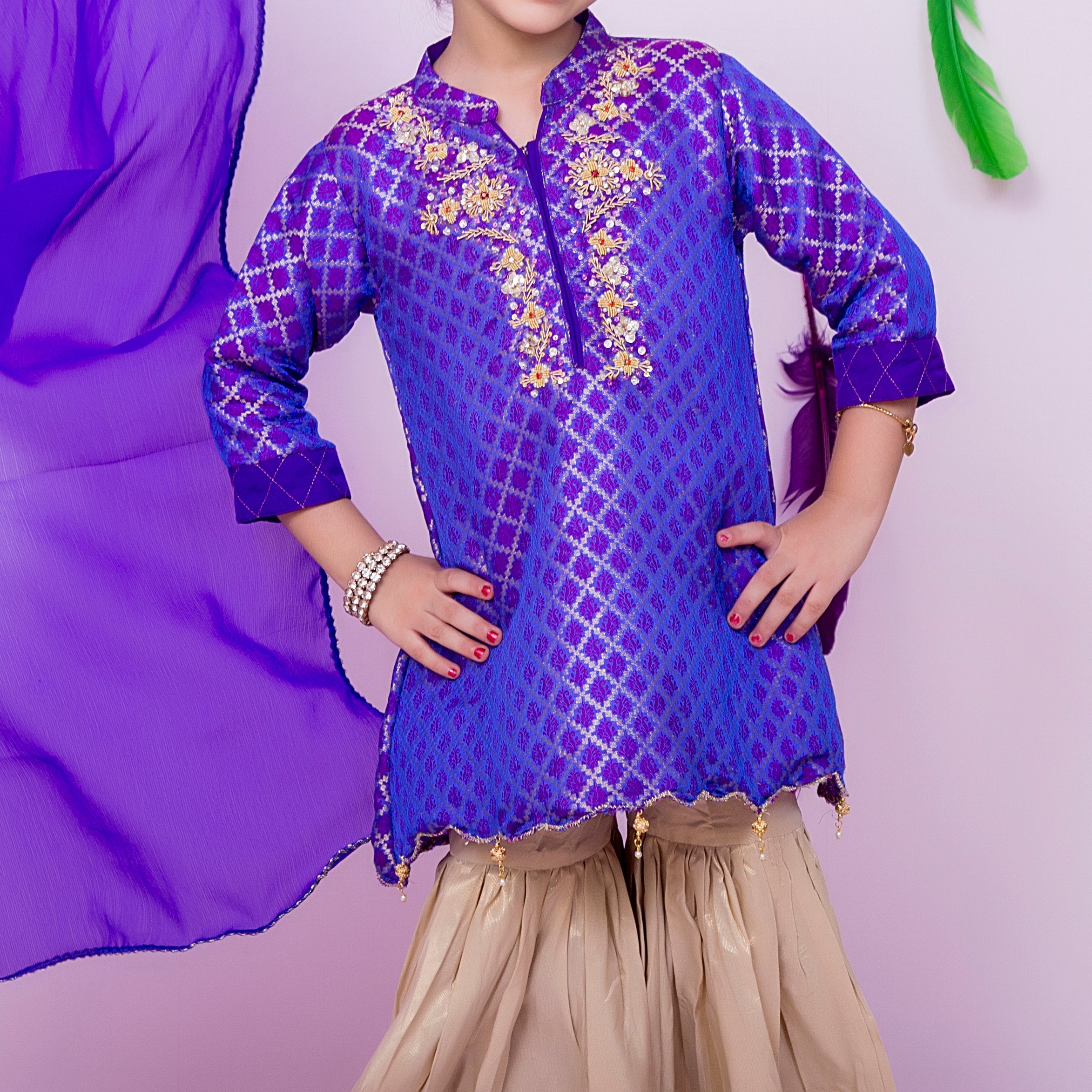Komal's OFW-122P Girls Formal 3PC