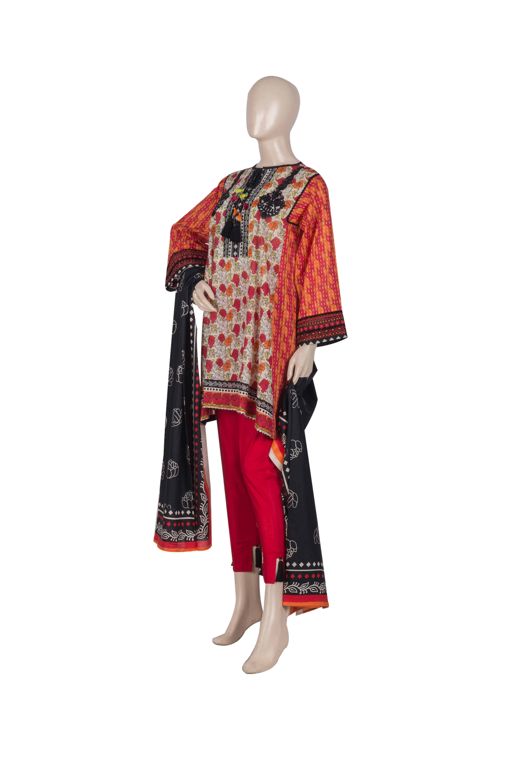 Komal's LAD-01072 Embroidered 3PC Suit