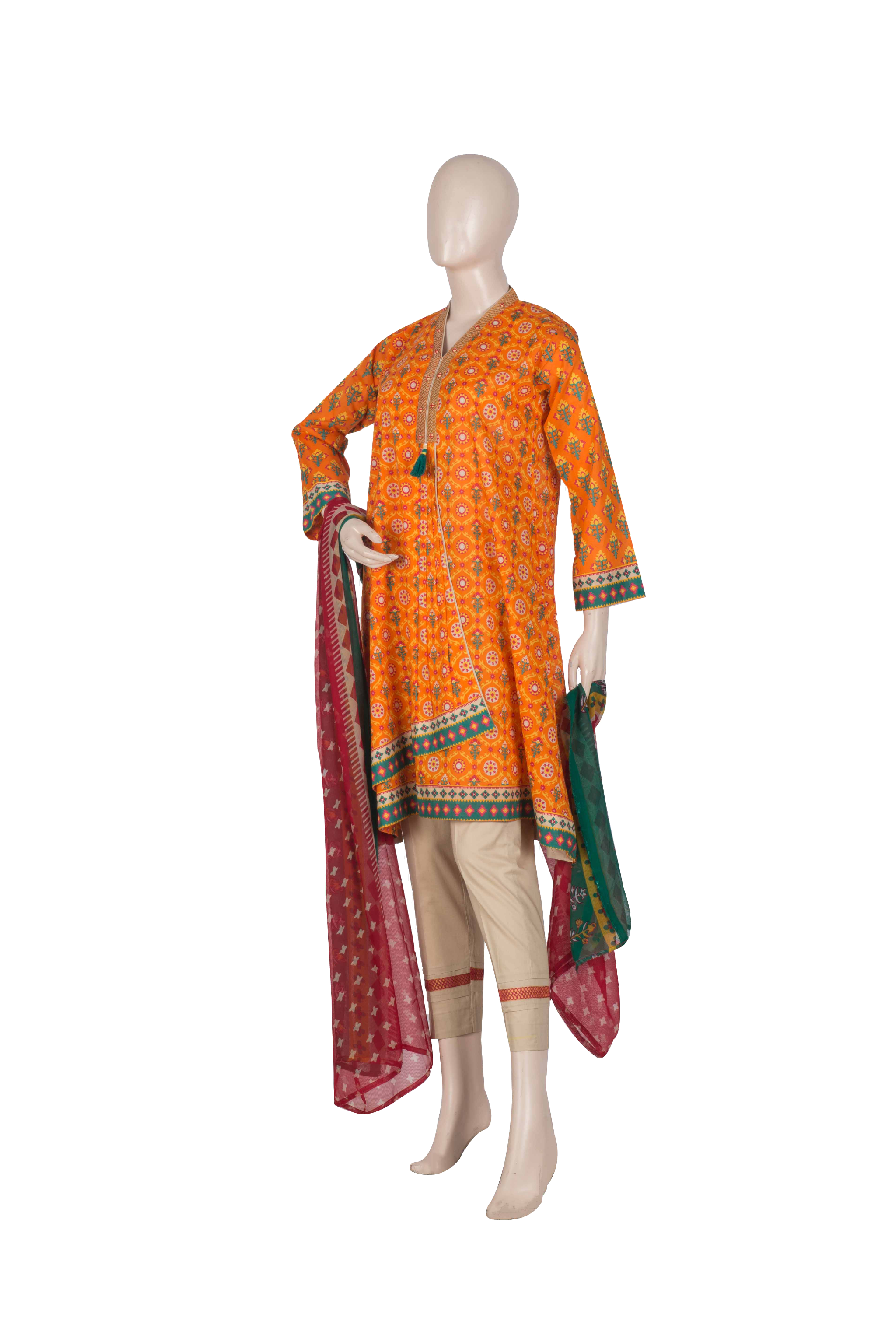 Komal's LAD-01049 Printed 3PC Suit