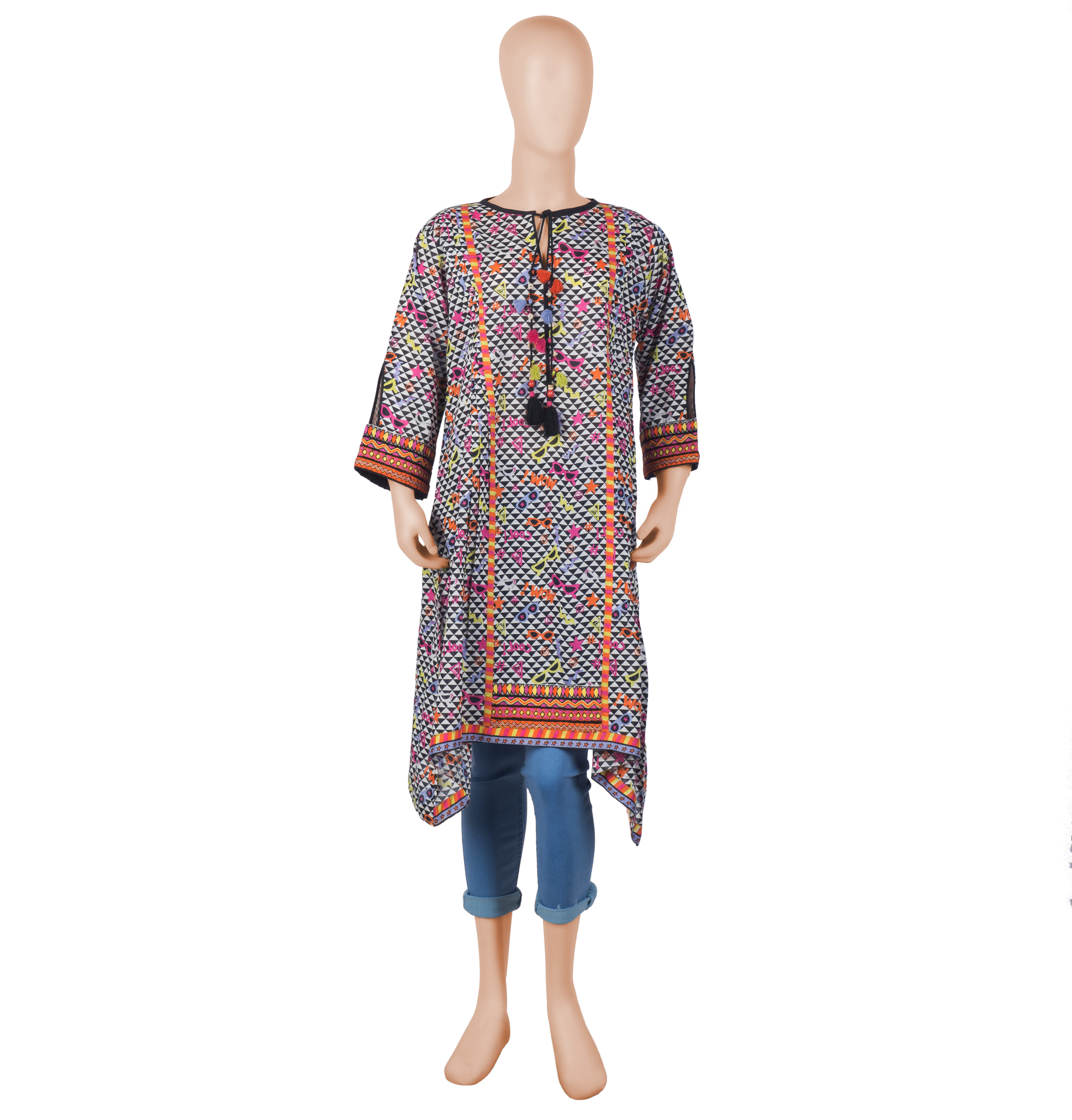 Komal's GAA-00937 Printed Kurti