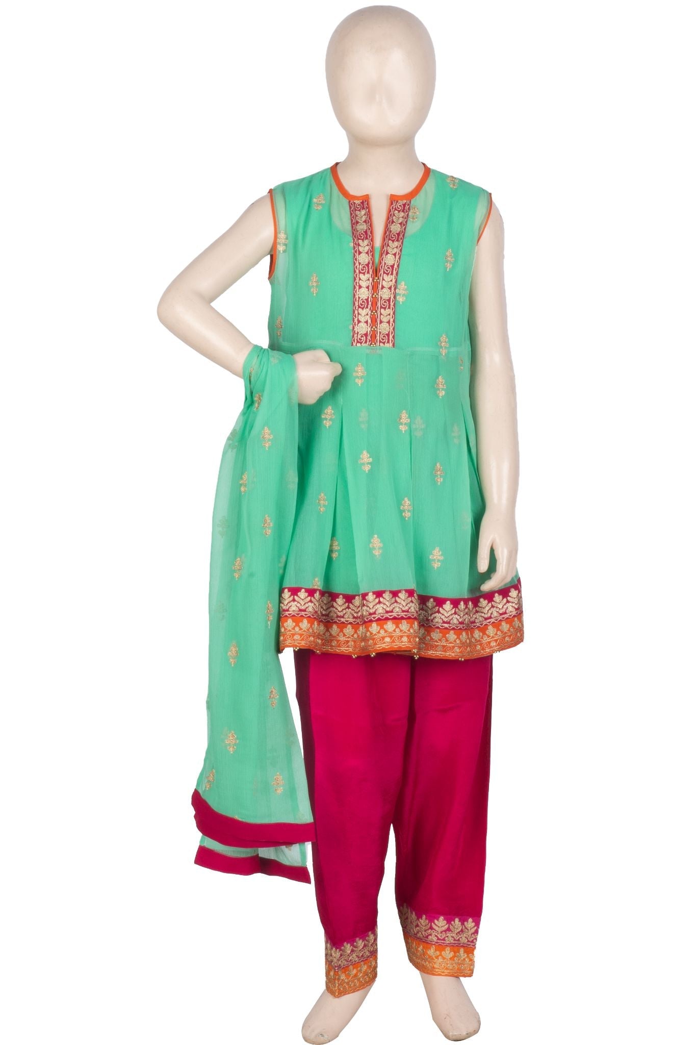 Komal's KDD-01043 Embroidered 3PC Suit