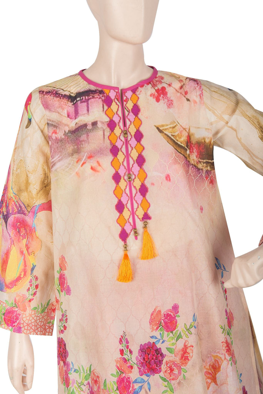 Komal's LBC-01061 Embroidered 2PC