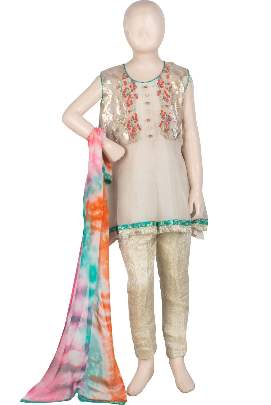 Komal's KDD-00988 Embroidered 3PC Suit