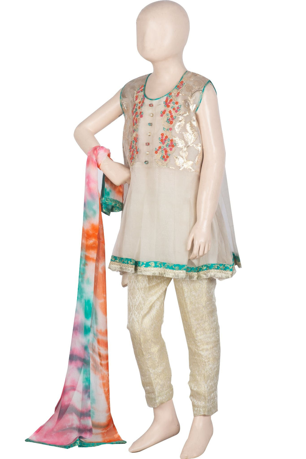 Komal's KDD-00988 Embroidered 3PC Suit