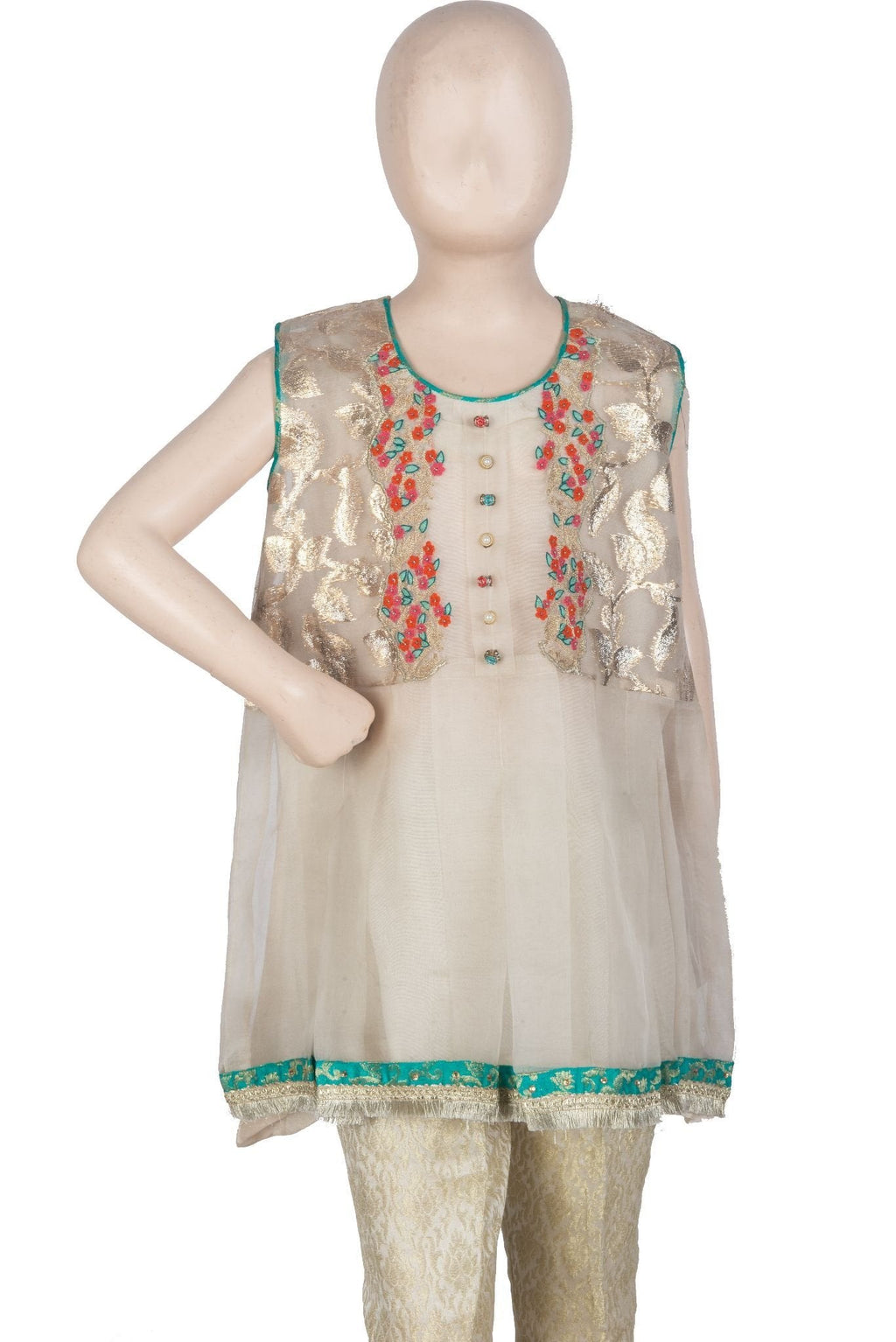 Komal's KDD-00988 Embroidered 3PC Suit