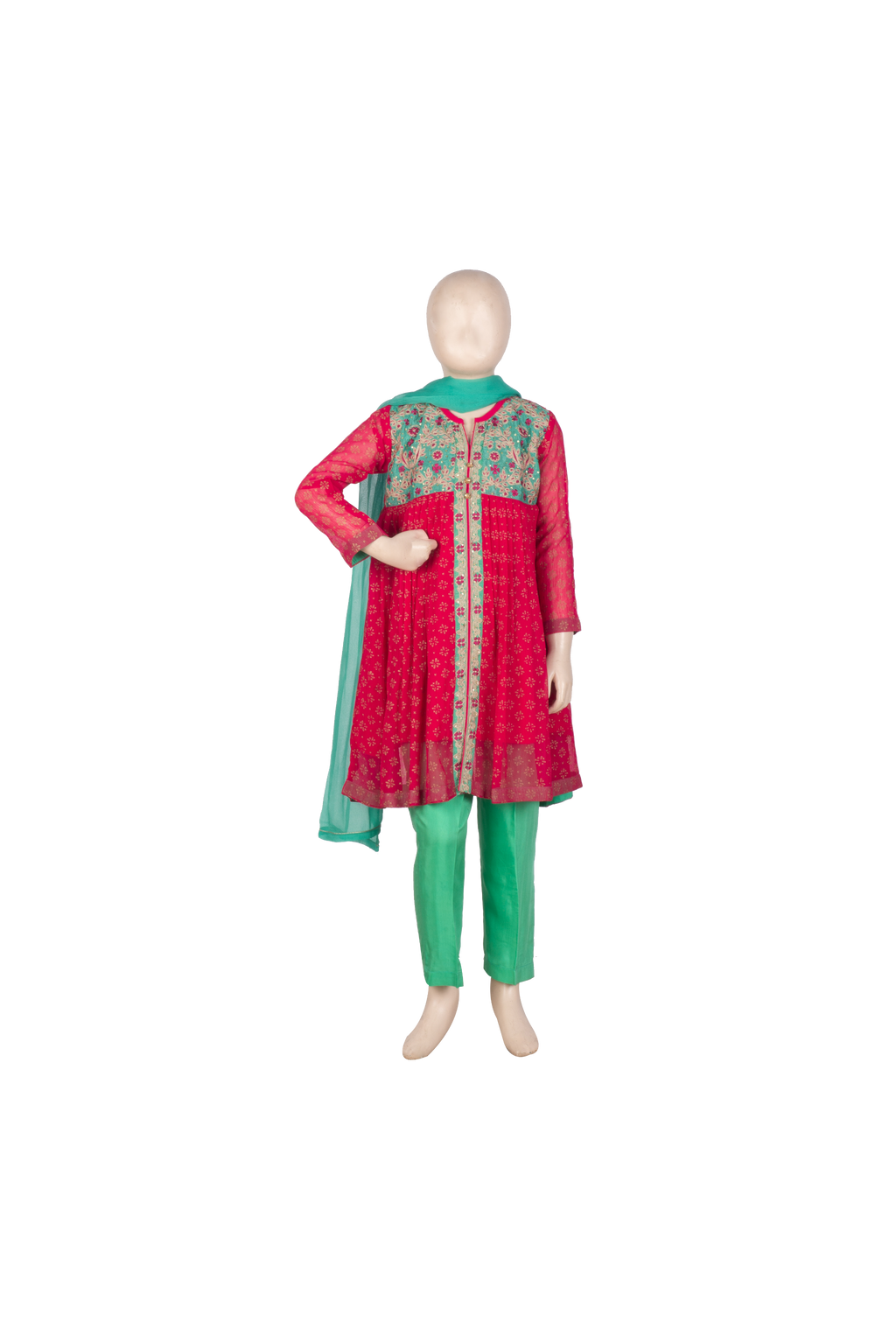 Komal's KDD-00529 Girl's Formal 3PC