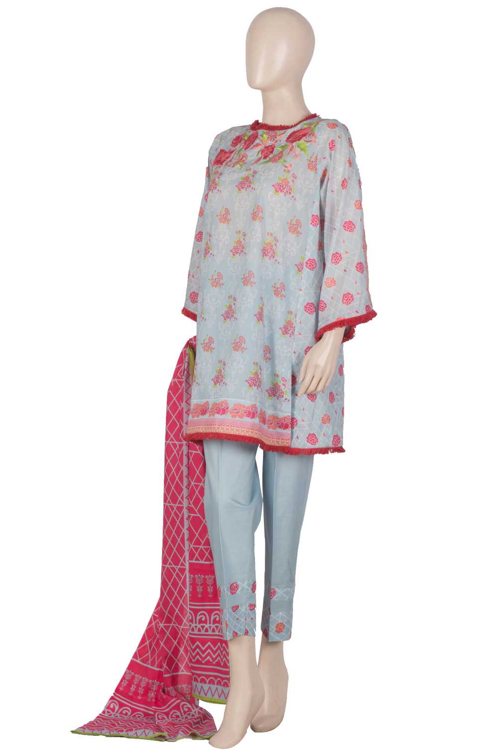 Komal's Women's Embroidered 3PC Suit