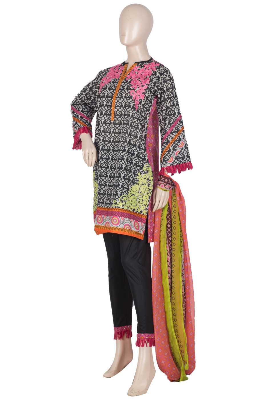 Komal's Women's Embroidered 3PC Suit