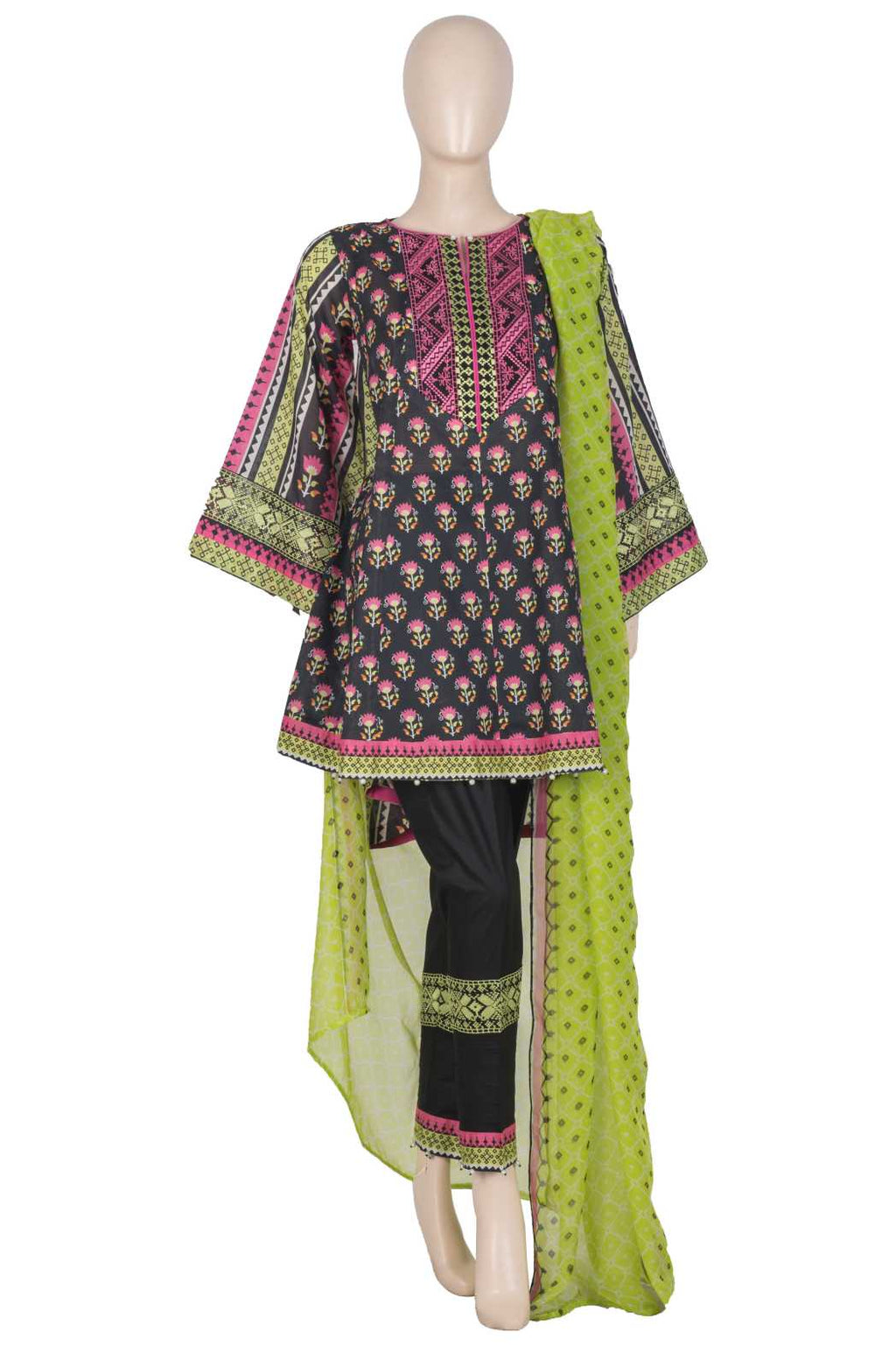 Komal's Women's Embroidered 3PC Suit