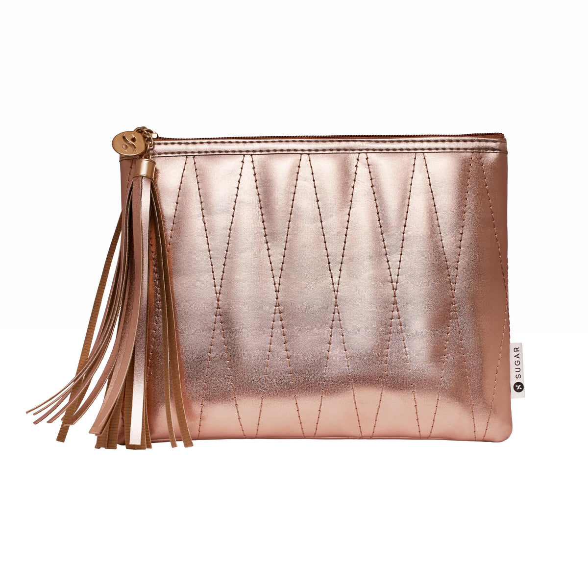Quilt Pouch With Tassle