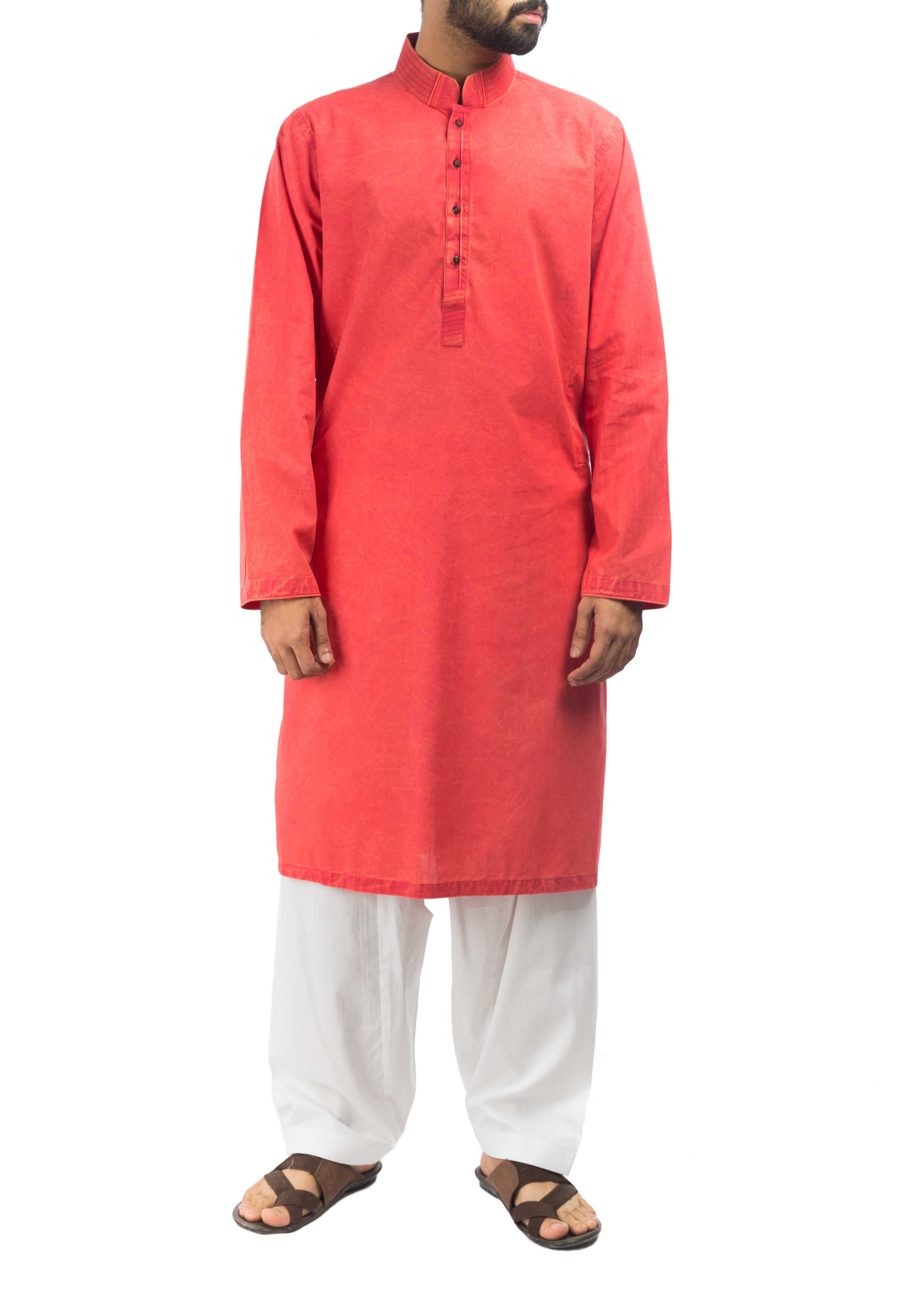 Komal's RDK-17154 Stone Washed Kurta